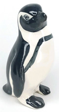 Vintage 1970s Poole Pottery Linley Adams African Penguin Made In England Signed picture