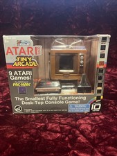 Atari 2600 Tiny Arcade Desktop Console 9 Original Games Including Pac-Man picture