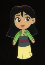 Loungefly Disney Princess Vintage Dolls Mystery Mulan Pin picture