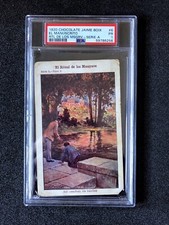 1908 Adventures of SHERLOCK HOLMES PSA Card #6 Jaime Boix ULTRA RARE POP 2 picture