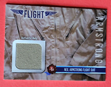 NEIL ARMSTRONG WORN FLIGHT FLOWN SUIT RELIC CARD #1/499 MOON HISTORIC AUTOGRAPHS picture