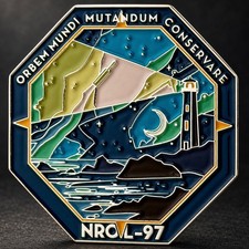 NRO NROL-97 First Falcon Heavy SpaceX 9/11 25th Anniversary Challenge Coin picture