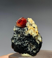 28.50 Carat Beautiful Zircon Crystal Bunch Specimen from Pakistan picture