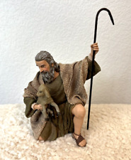 Vtg Kirkland Nativity SHEPHERD for Creche de Noel 790605 Replacement Figurine picture