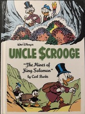 Uncle Scrooge The Mines Of King Solomon HARDCOVER BOOK Disney 2019 Carl Barks picture