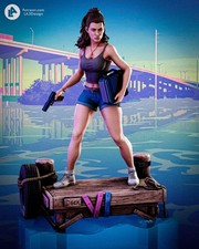 Painted Lucia Caminos from GTA 6 Statue 1/4 Figure picture