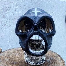 slipknot style iowa sid black skull mask rock metal halloween prop 1999 picture