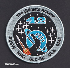 Authentic NROL 42 - ATLAS V VAFB USAF DOD NRO CLASSIFIED SATELLITE Launch PATCH picture