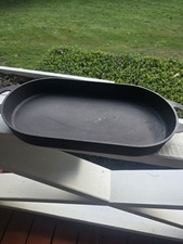 VTG BSR Birmingham Stove Range 3052D Cast Iron Oval Fish Chicken Fryer Pan READ picture