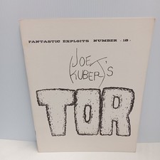 FANTASTIC EXPLOITS #18 Joe Kubert's Tor, SFCA publisher, Andy Warner cover picture