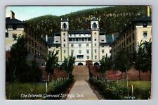 Glenwood Springs CO-Colorado, The Colorado Hotel, Advertising, Vintage Postcard picture