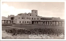 Officers Quarters U.S. Veterans Hospital Albuquerque NM Frasher RPPC Postcard picture