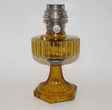 Aladdin Model B-101 Corinthian Amber Oil Lamp 1935-1936 picture