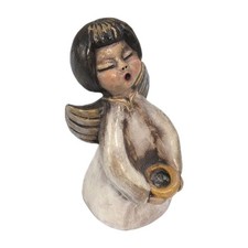 Vintage Bozner Engel Thun, Ceramic Angels Candleholder White picture