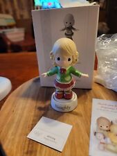 Precious Moments 'Girl Naughty And Nice' Figurine On Stand #161025 New in Box picture