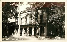 RPPC Postcard #35 Weaverville CA Trinity County Court House Unposted picture