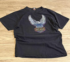 vintage 1998 harley davidson eagle front and back picture