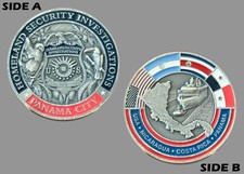 HS Investigations Panama City Central America Challenge Coin M#7 picture