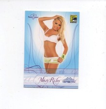 2008 Benchwarmer Signature Series Comic Con Mary Riley promo card Bench Warmer picture