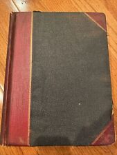 Vintage Antique 1921 Accounting Ledger Book From Jersey City, NJ picture