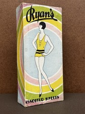 Vintage Original 1920s 1930s Ryan's Assorted Art Deco Candy Chocolate Box ￼ picture