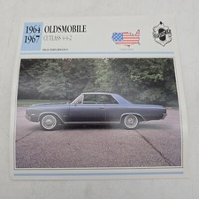 1964 1967 Oldsmobile Cutlass 442 Sport Classic Cars Collectors Club Card 90s VTG picture