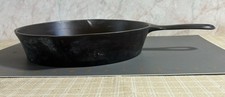 Vintage #8 Sidney Hollow Ware Co Cast Iron Skillet 10 Inch. Sl Wobble picture