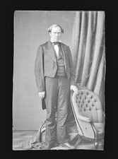John Wentworth 1860s Vintage Portrait Photo Reprint Wall Art picture