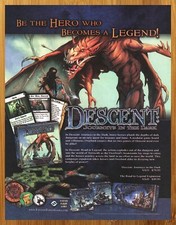 2006 Descent Journeys in the Dark Road to Legend Print Ad/Poster Game Wall Art picture