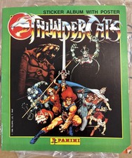 Panini 1986 Thundercats Sticker Album includes Poster - No Stickers picture