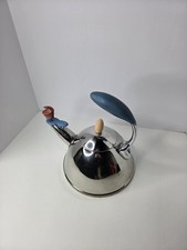 Vtg Michael Graves spinning whistle postmodern 18/10 stainless kettle  picture