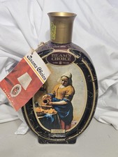 Vtg Barware Jim Beam Beam's Choice Liquor Bottle Decanter 