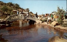 Universal City Studios CA Scenic Lagoon Prop Plaza c1950-60s Vintage Postcard picture