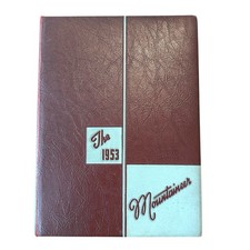 1953 The Mountaineer School Annual Yearbook Vintage Waynesville High School, NC picture