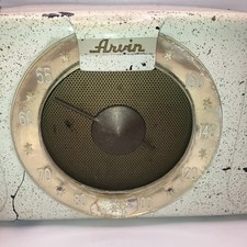 Arvin AM Bakelite Tube Radio Model 451TL Vintage 50’s Working Turns On Tunes In picture