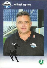 Michael Heppner - SC Paderborn - 2008/2009 season - autograph card   picture