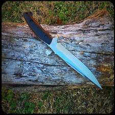 CUSTOM HANDMADE D2 TOOL STEEL BOWIE KNIFE HUNTING SURVIVAL KNIFE picture
