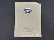 Antique 1913 Mitchell Motor Car Company Sales Catalog Booklet All Models picture