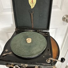 Antique 1922 Polly Portable Phonograph, Co Inc Phonograph #1722 Lightweight RARE picture