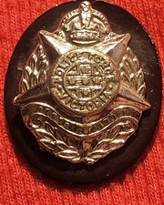 Vintage Victoria Police Force Australia Tenez Le Droit Small Insignia picture