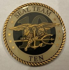 Very Rare Seal Team 10 Presented By The Commanding Officer picture