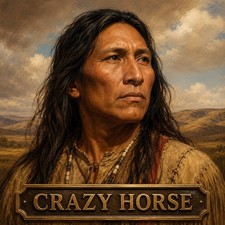 2056 Crazy Horse Famous Native American Chief Collectible Refrigerator Magnet picture