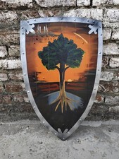 Medieval Ser Duncan The Tall Shield | Hedge Knight Tree & Star Prop | 28x18 Inch picture