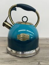 LUXGRACE  Whistling -Tea Kettle Blue / Teal picture