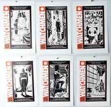 WATCHMEN Set of 6 1986 Promo Posters Lithographs Alan Moore Gibbons DC Comics picture