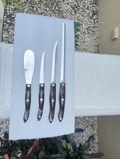 Cutco Knife Set #1724 - 1729 - 1721 And Spatula Spreader Serrated 1768 Shown picture