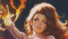 Artist Alley Dark Phoenix FOIL Full Virgin Variant NM+ picture