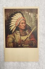 Postcard Native American Indian Sitting Bull. Hunkpapa Sioux Chieftain.  picture
