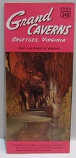Vintage Grand Caverns Travel Brochure, Grottoes, Virginia picture