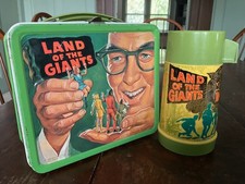 VINTAGE LAND OF THE GIANTS LUNCHBOX AND THERMOS picture